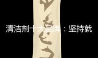 清洁剂十大品牌：坚持就是胜利