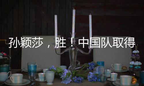 孙颖莎没有给对手太多机会