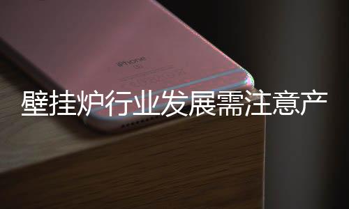 在目前中国壁挂炉行业