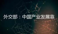 外交部
：中国产业发展靠的是真本事而非补贴