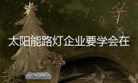 太阳能路灯企业要学会在变化中生存