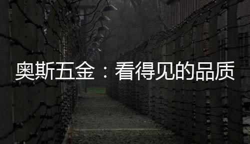 AOSI奥斯五金源于德国