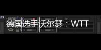 德国选手沃尔瑟	
：WTT美国大满贯条件糟糕�，不符合顶级赛事标准