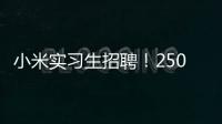 小米实习生招聘！250/天�！留学生优先&餐补！世界 500 强offer!