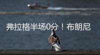 弗拉格半场0分！布朗尼军训状元！差点绝杀！
