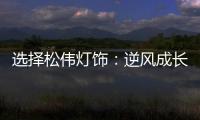 选择松伟灯饰：逆风成长，向阳而生