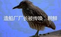 造船厂厂长被传唤，朝鲜驱逐舰下水事故最新调查结果公布