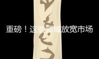 重磅！这些领域放宽市场准入直接利好民营企业