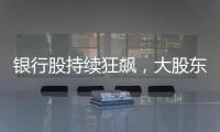 银行股持续狂飙
，大股东也踏空了？