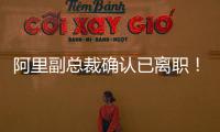 阿里副总裁确认已离职
！钉钉创始人回归钉钉掌舵