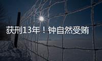 获刑13年！钟自然受贿、故意泄露国家秘密案一审宣判