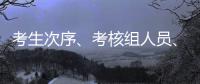考生次序
�、考核组人员、试题“三随机” ，2025年考研复试将陆续展开