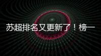 苏超排名又更新了！榜一是……