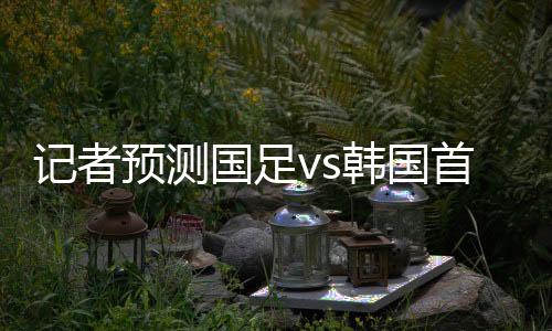 预测钰栋颜骏国足对阵韩国队