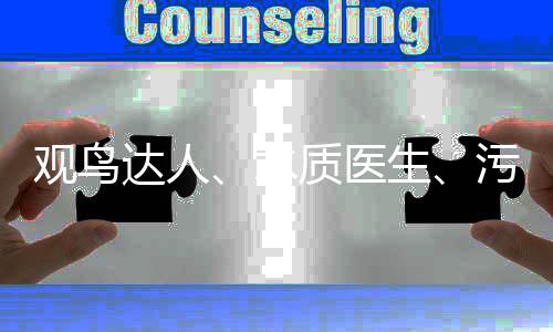 观鸟也正在给环境治病