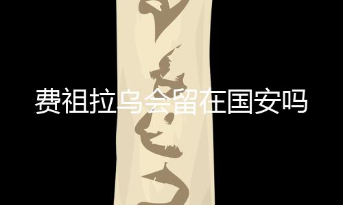 而费祖拉乌日前对外Tou露