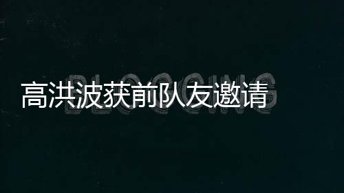 高洪波得以加盟八喜