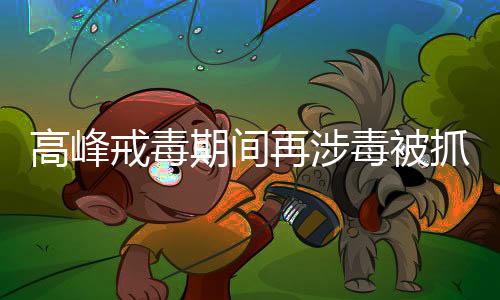 高峰就因为涉毒被警方控制