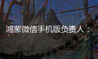 鸿蒙微信手机版负责人：对齐安卓	，超过iOS