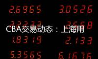 CBA交易动态
：上海用23岁小将，换回江苏全明星级别后卫