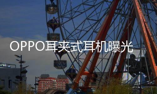 耳夹或命名为OPPO Enco Clip