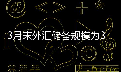 规模较2月末上升507亿美元
