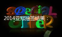 2014亚冠抽签结果
：恒大再遇全北 人和陷入死亡组