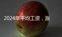 2024年平均工资
，涨了