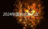 2024年国内出游人次56.15亿，同比增长14.8%