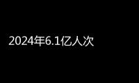 2024年6.1亿人次出入境	，免签入境外国人2011.5万人次